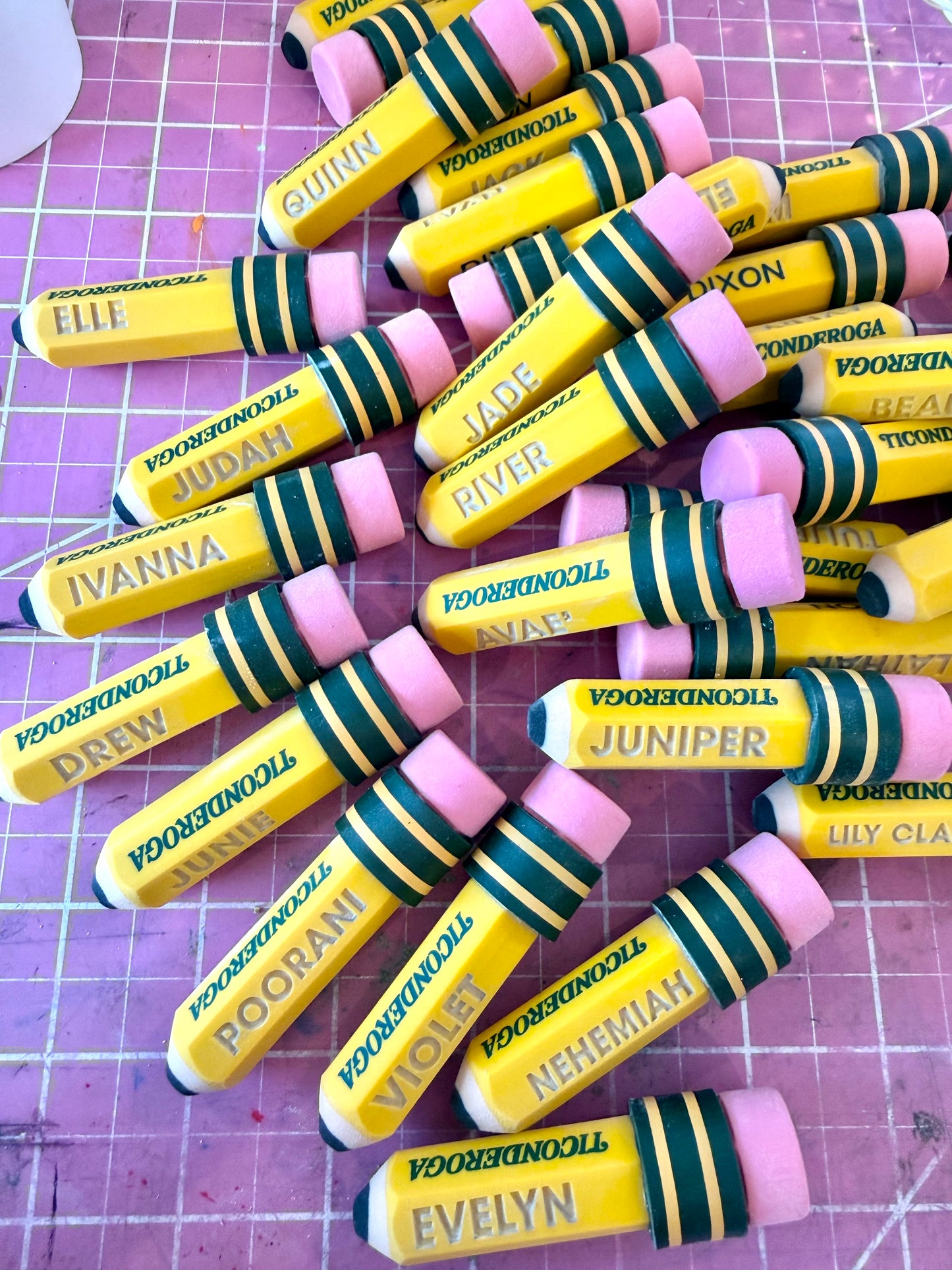 Personalized Pencil Eraser