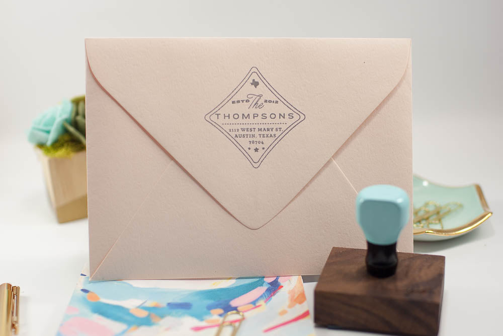 Modern Badge - Custom Rubber Stamps