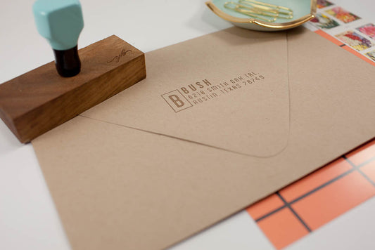 Vintage Wedding - Custom Rubber Stamps