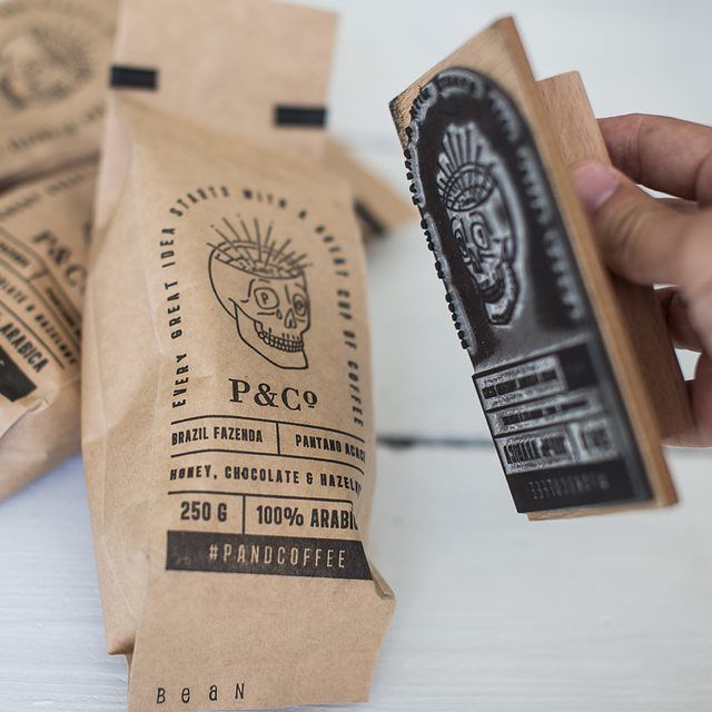 The best solution for affordable packaging? Rubber Stamps