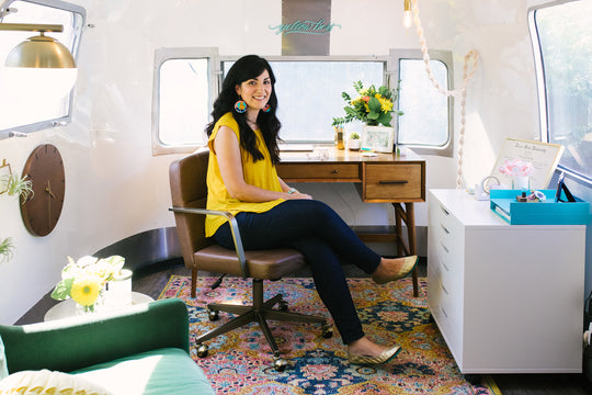 Our Airstream Home Office