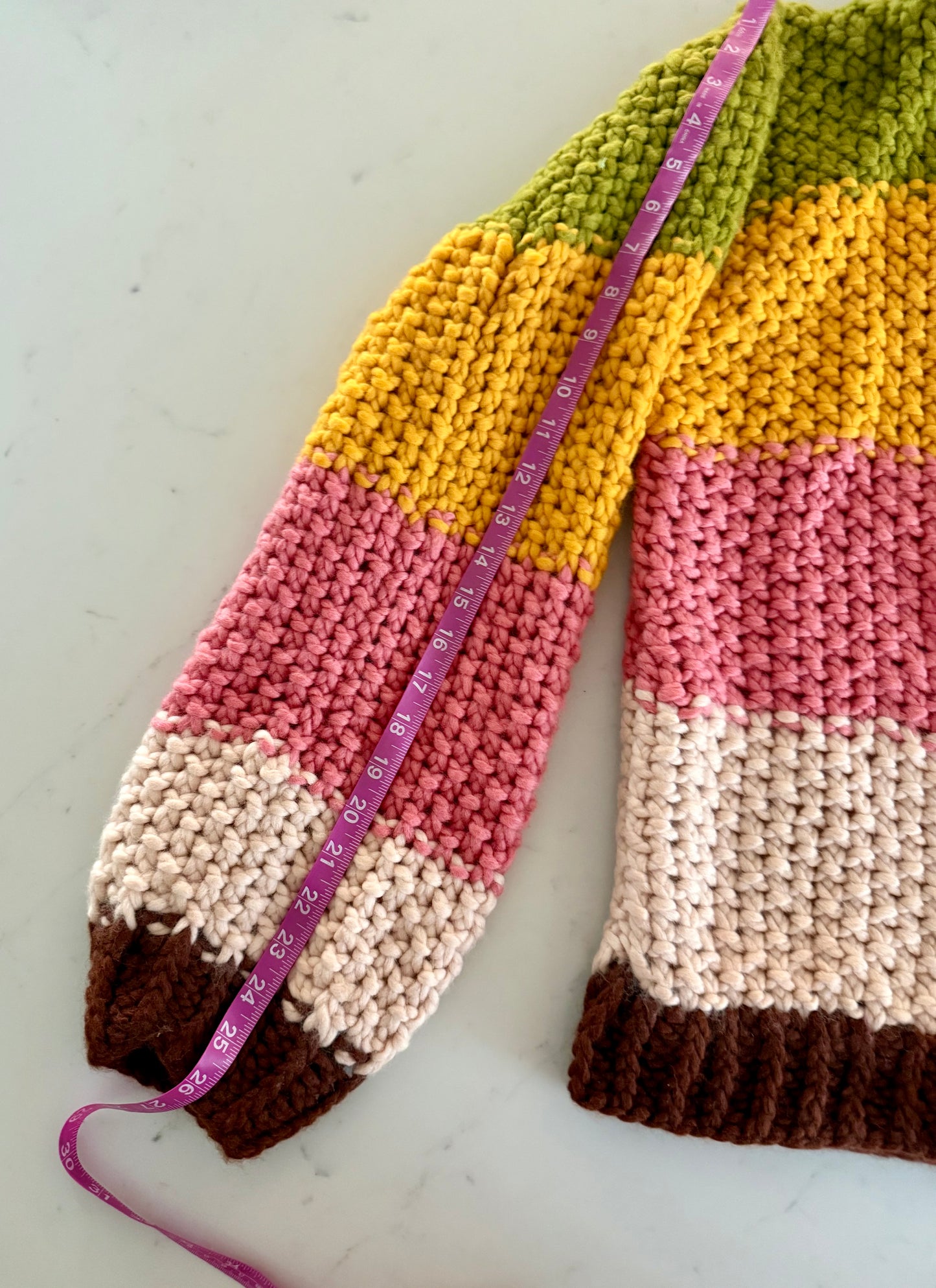 Handmade Chunky Knit Sweater – 100% Donated to Flood Relief in Kerr County