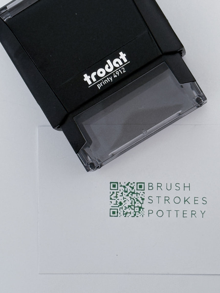 QR Code Self Inking Stamp