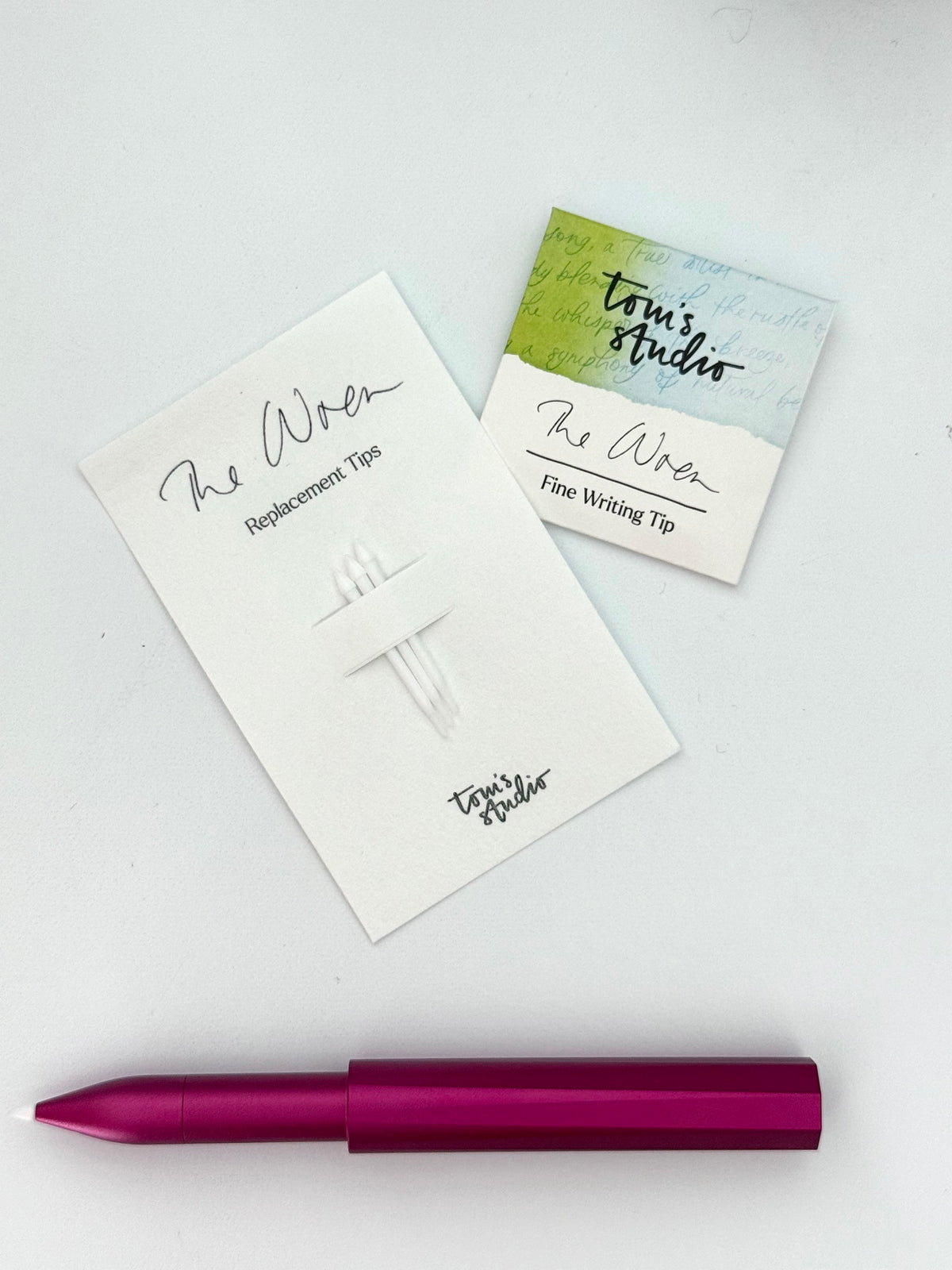 Personalized Minimalist Pen | Engraved Wren by Tom’s Studio