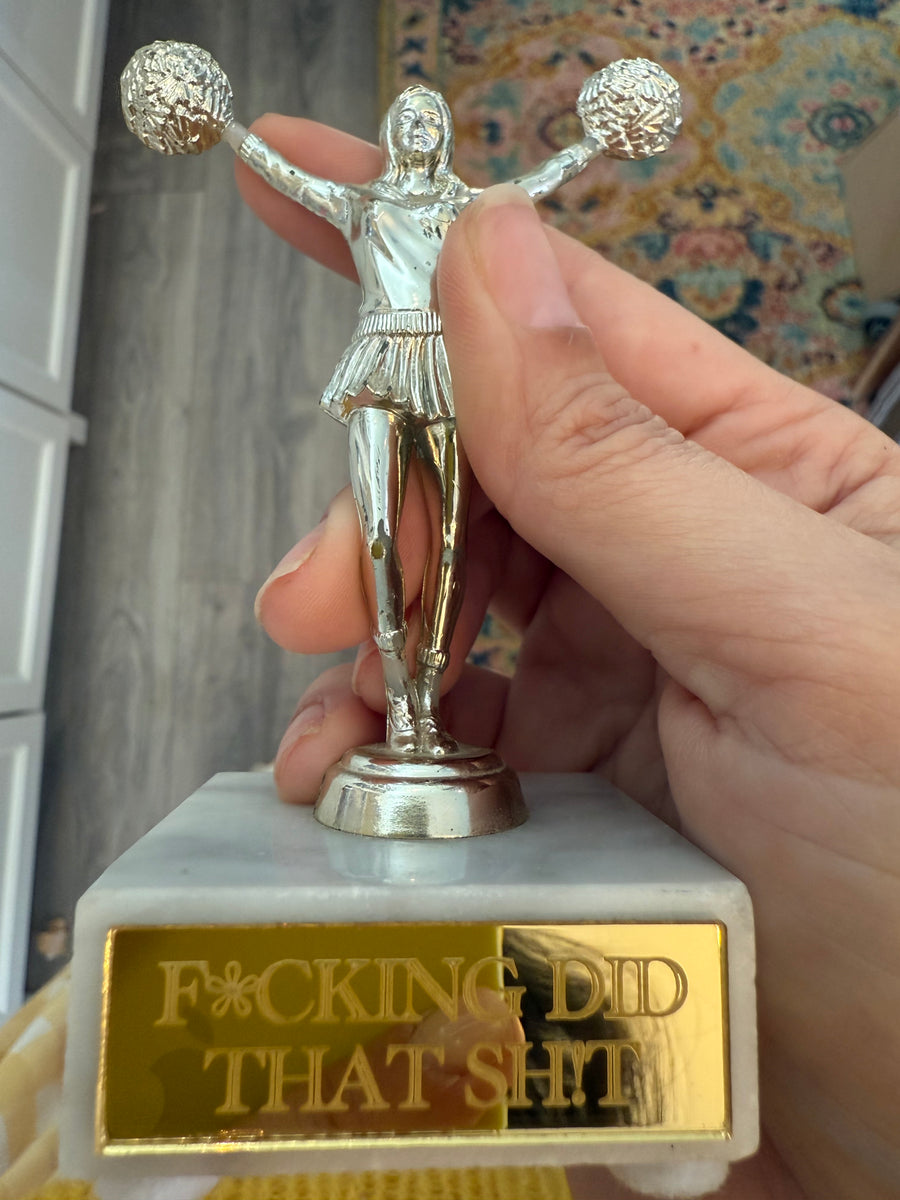 Repurposed Vintage Trophies