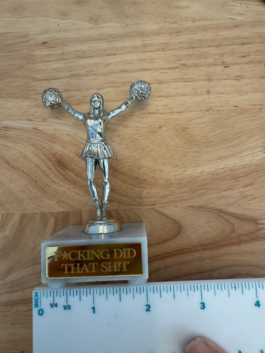 Repurposed Vintage Trophies