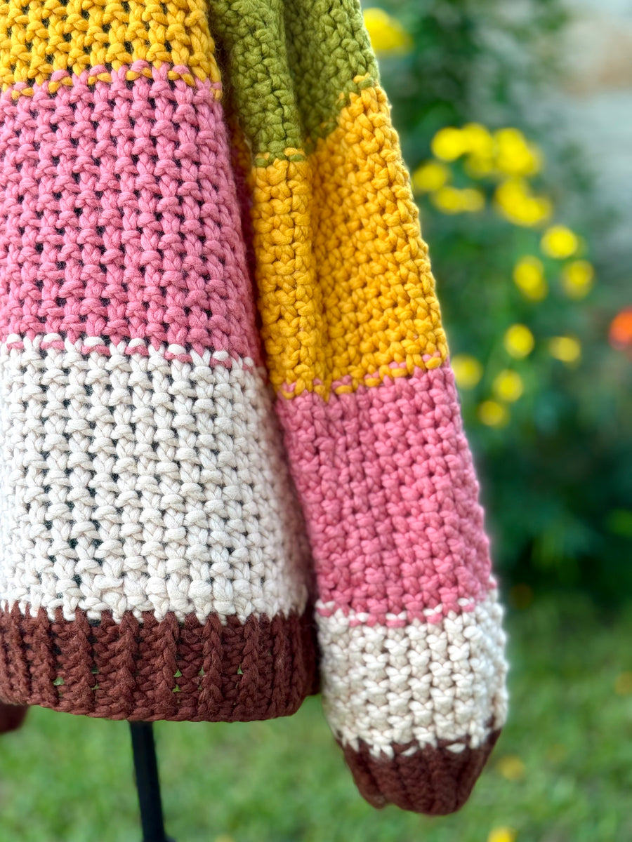 Handmade Chunky Knit Sweater – 100% Donated to Flood Relief in Kerr County
