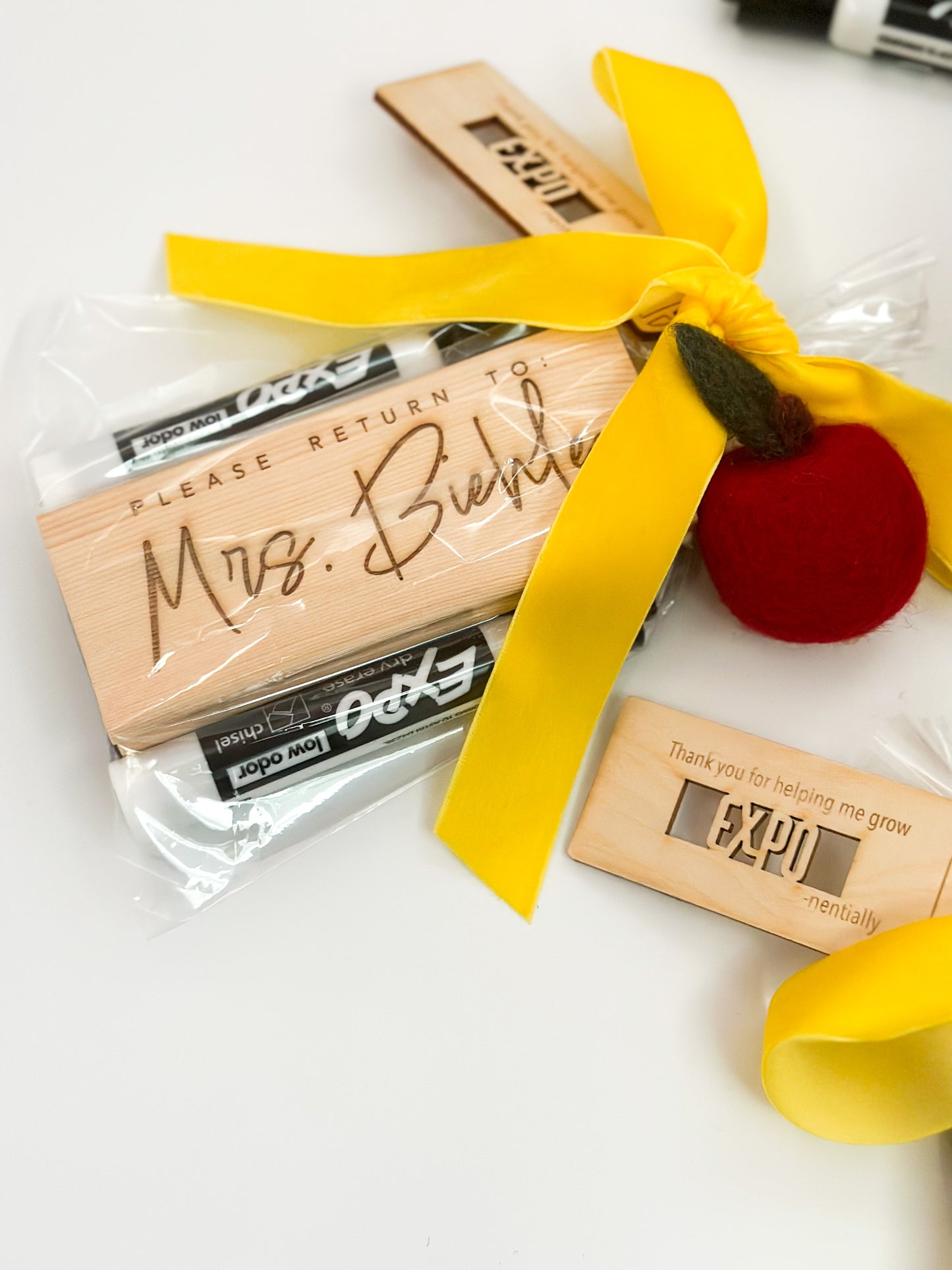 Personalized Dry Eraser Teacher Gift
