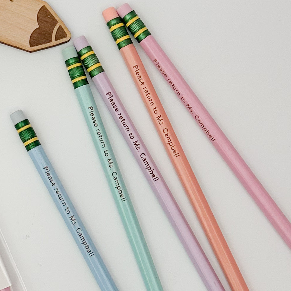 Teacher Appreciation Pencil Set