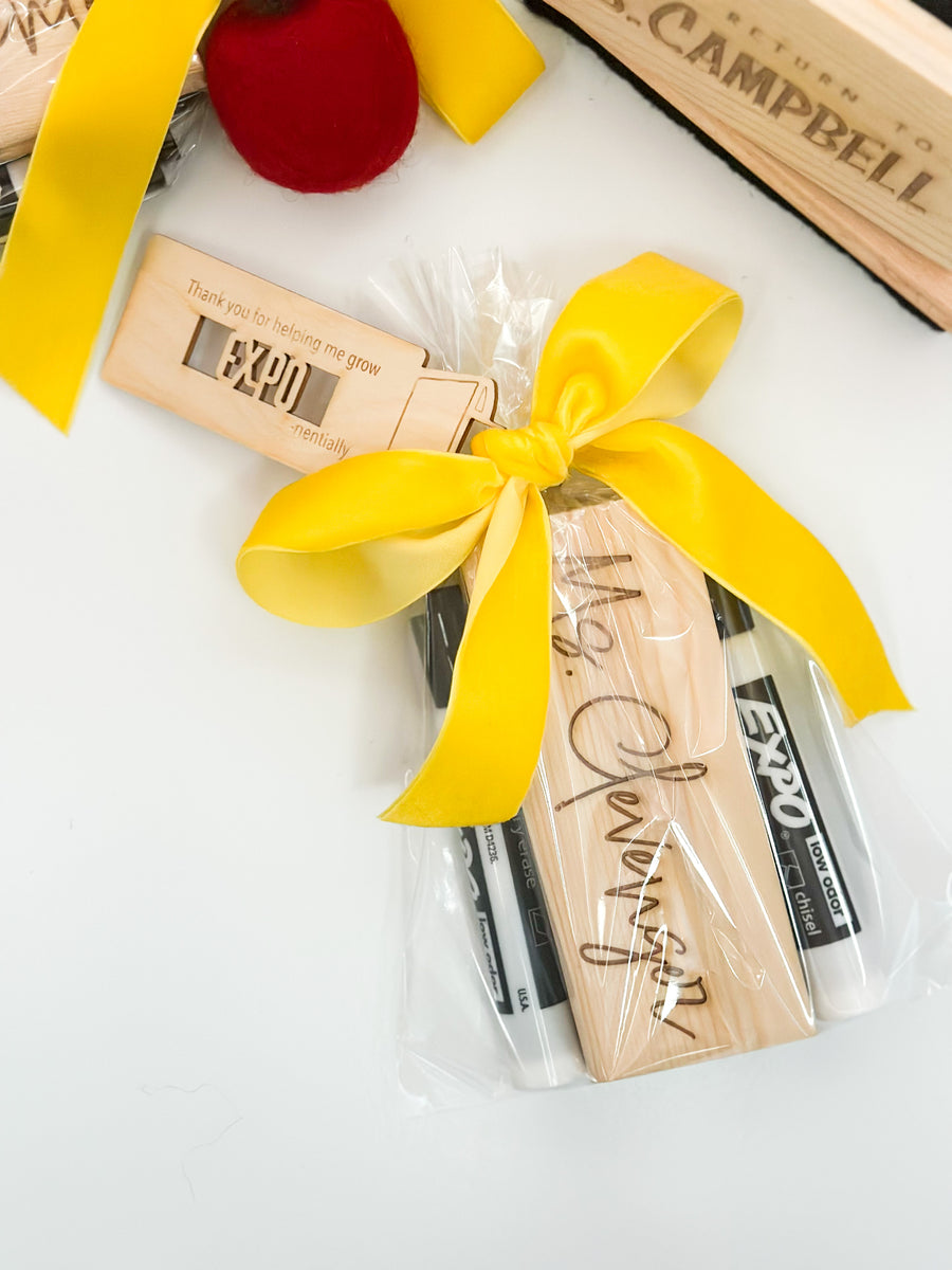 Personalized Dry Eraser Teacher Gift