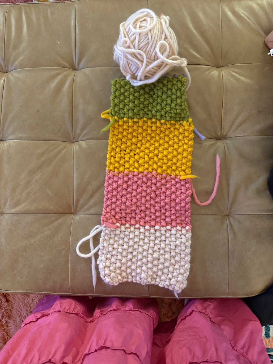 Handmade Chunky Knit Sweater – 100% Donated to Flood Relief in Kerr County