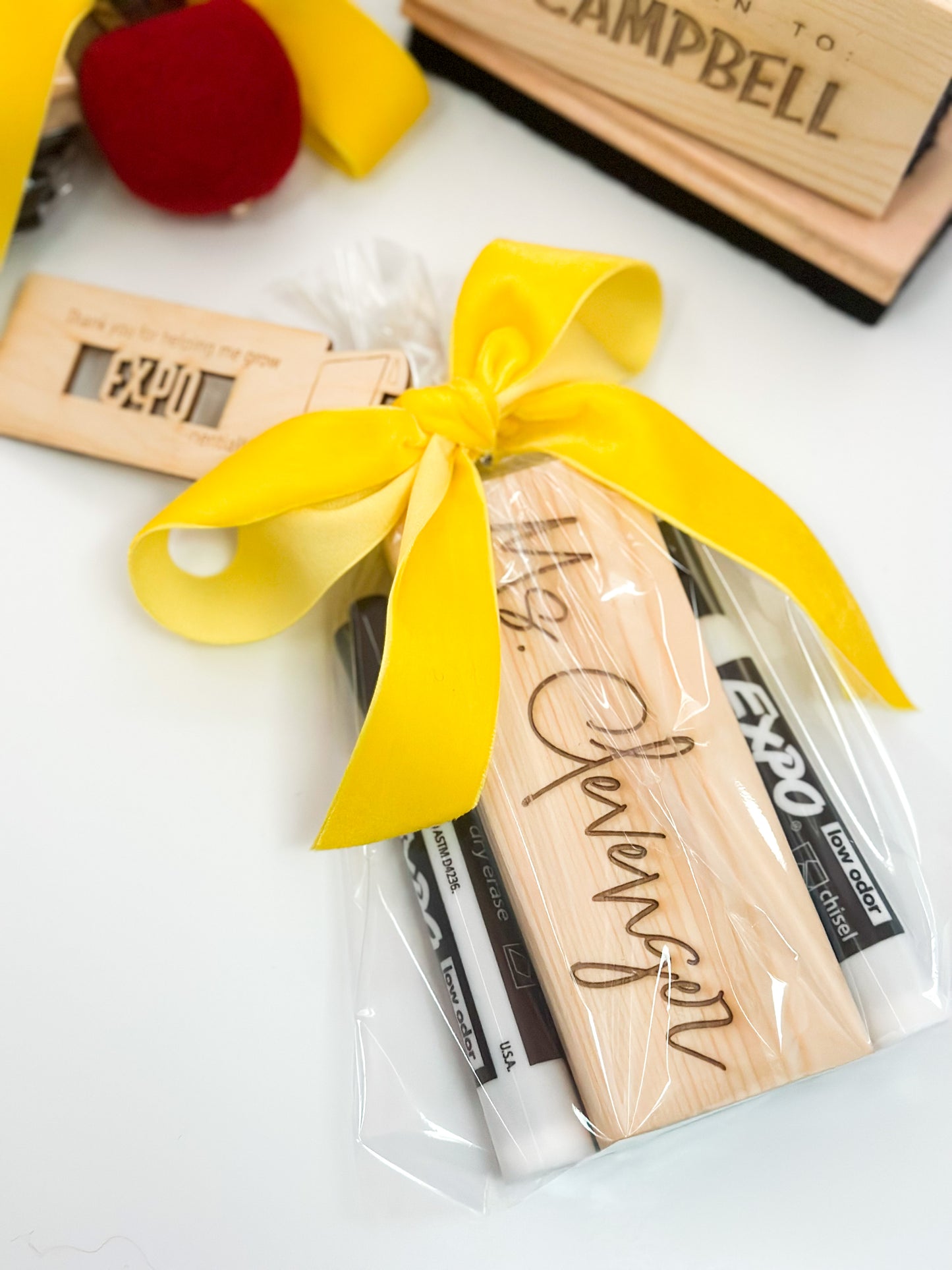 Personalized Dry Eraser Teacher Gift