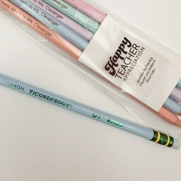 Teacher Appreciation Pencil Set