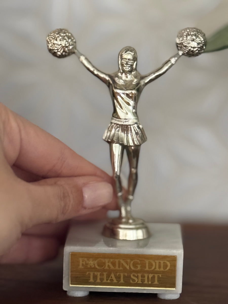 Repurposed Vintage Trophies