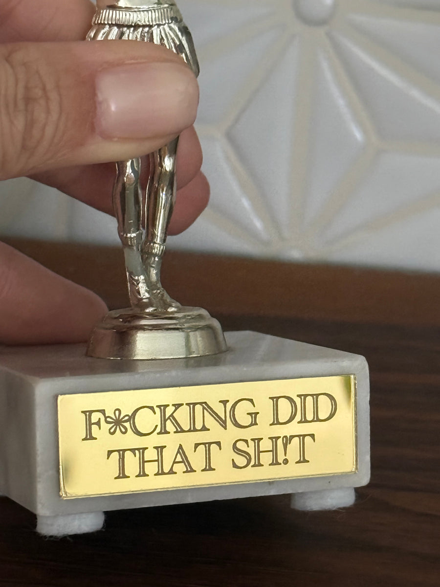 Repurposed Vintage Trophies