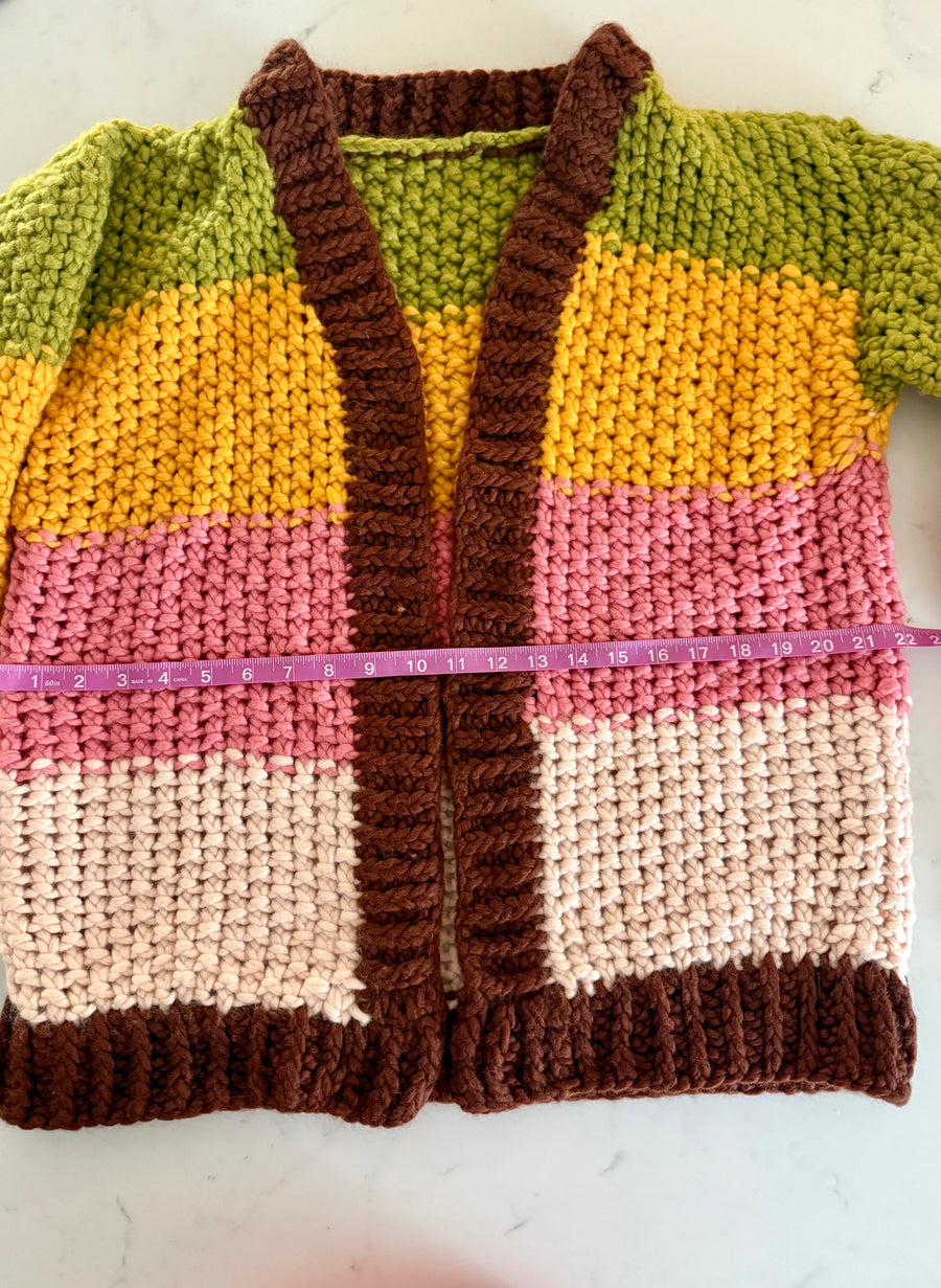 Handmade Chunky Knit Sweater – 100% Donated to Flood Relief in Kerr County