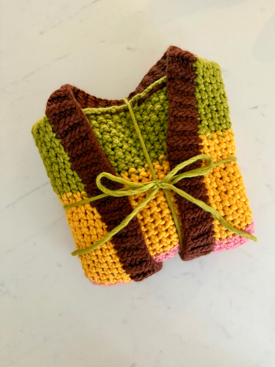 Handmade Chunky Knit Sweater – 100% Donated to Flood Relief in Kerr County