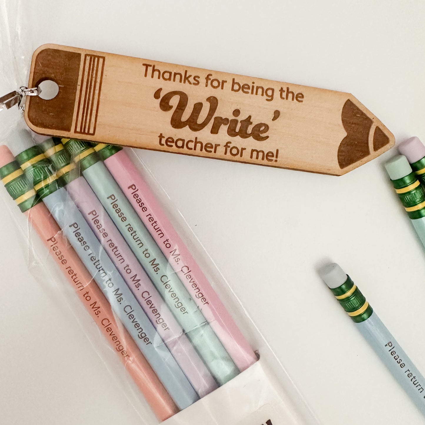 Teacher Appreciation Pencil Set