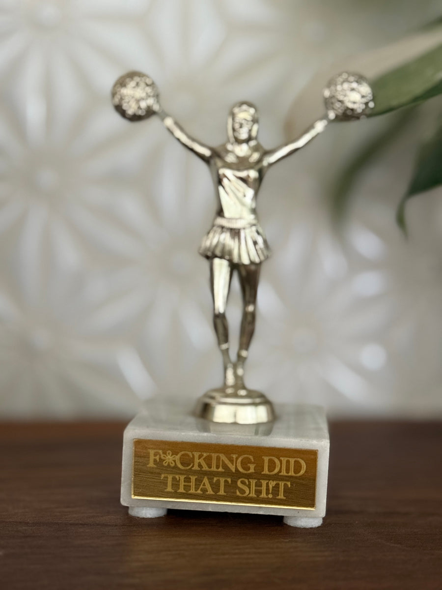 Repurposed Vintage Trophies