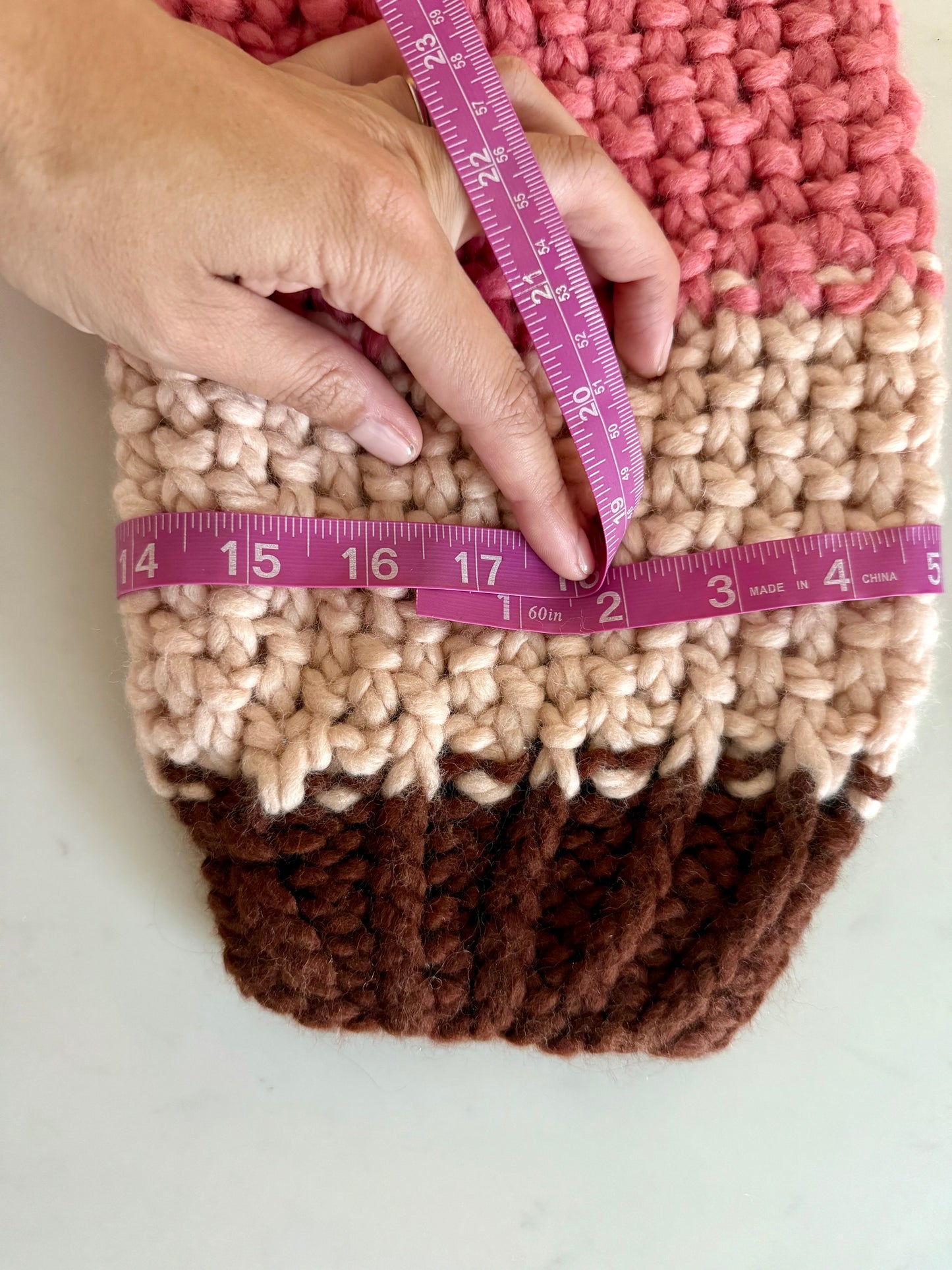 Handmade Chunky Knit Sweater – 100% Donated to Flood Relief in Kerr County