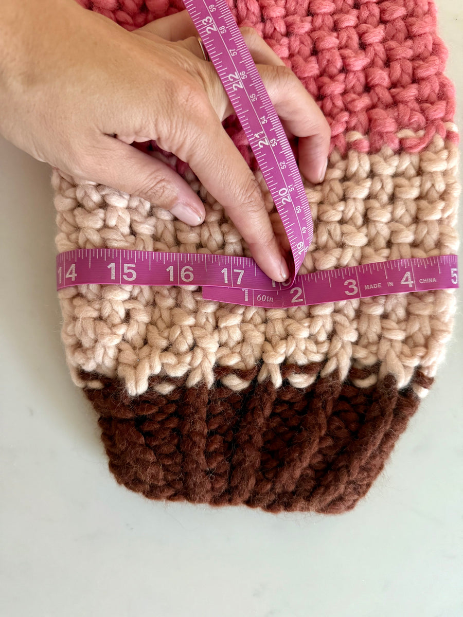 Handmade Chunky Knit Sweater – 100% Donated to Flood Relief in Kerr County
