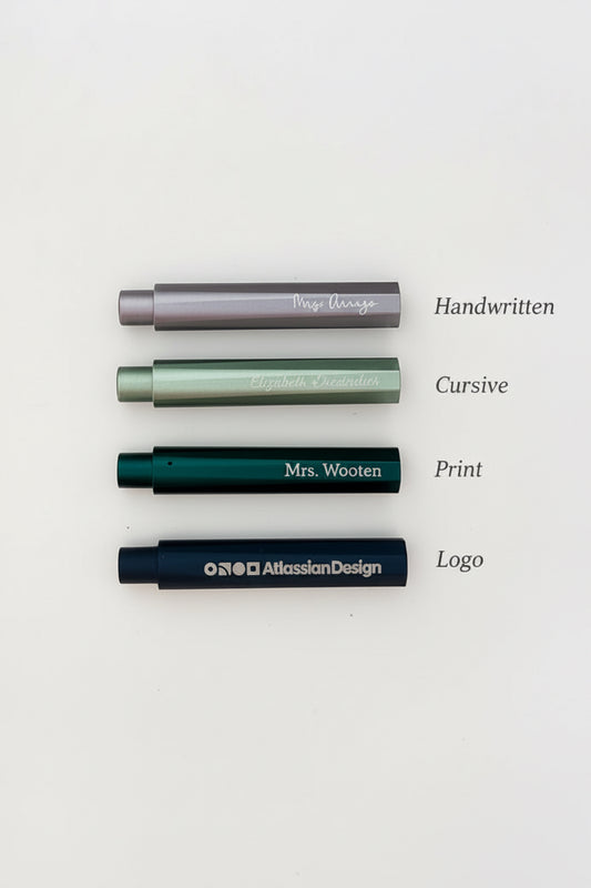 Personalized Minimalist Pen | Engraved Wren by Tom’s Studio