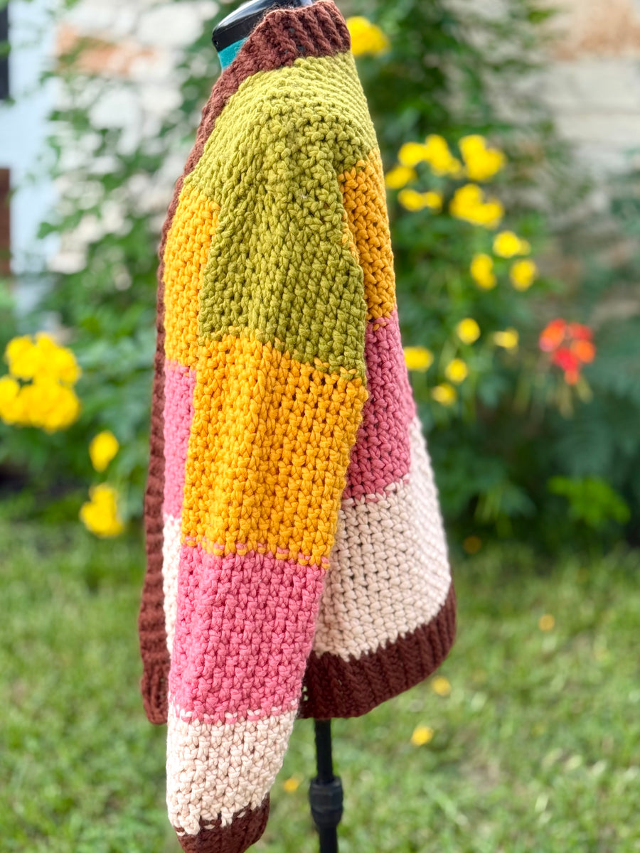Handmade Chunky Knit Sweater – 100% Donated to Flood Relief in Kerr County