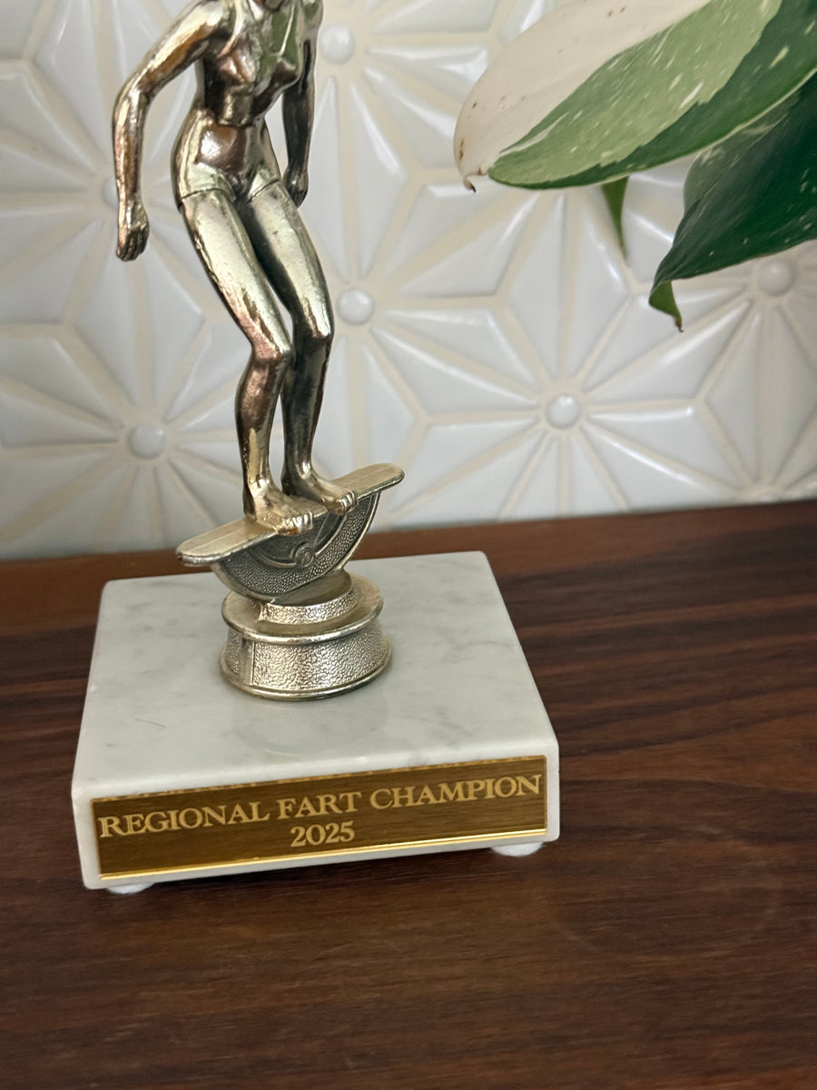 Repurposed Vintage Trophies