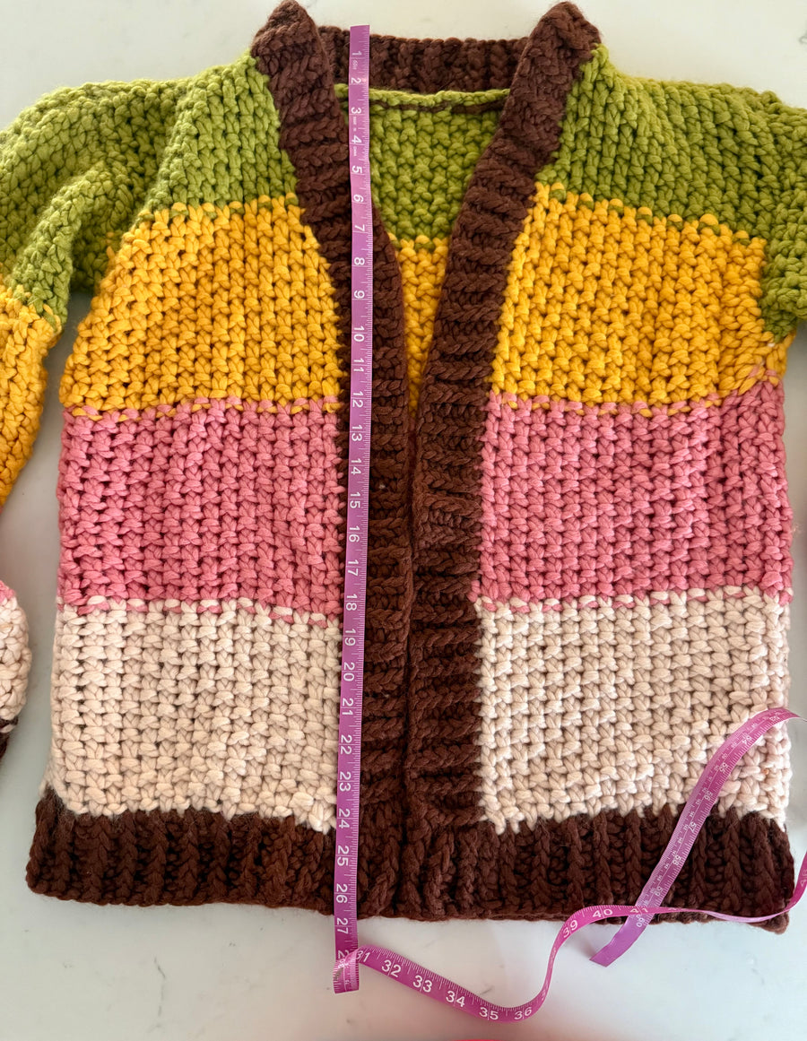 Handmade Chunky Knit Sweater – 100% Donated to Flood Relief in Kerr County