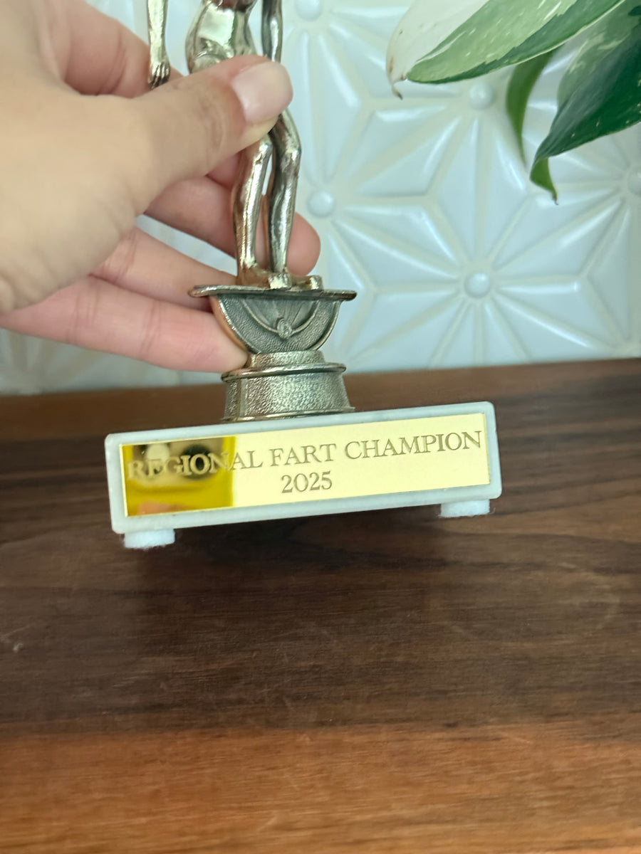 Repurposed Vintage Trophies