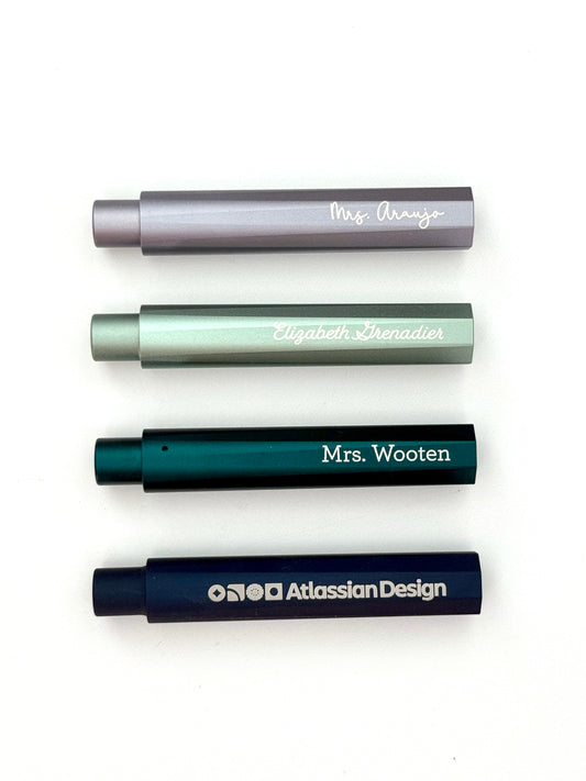 Personalized Minimalist Pen | Engraved Wren by Tom’s Studio