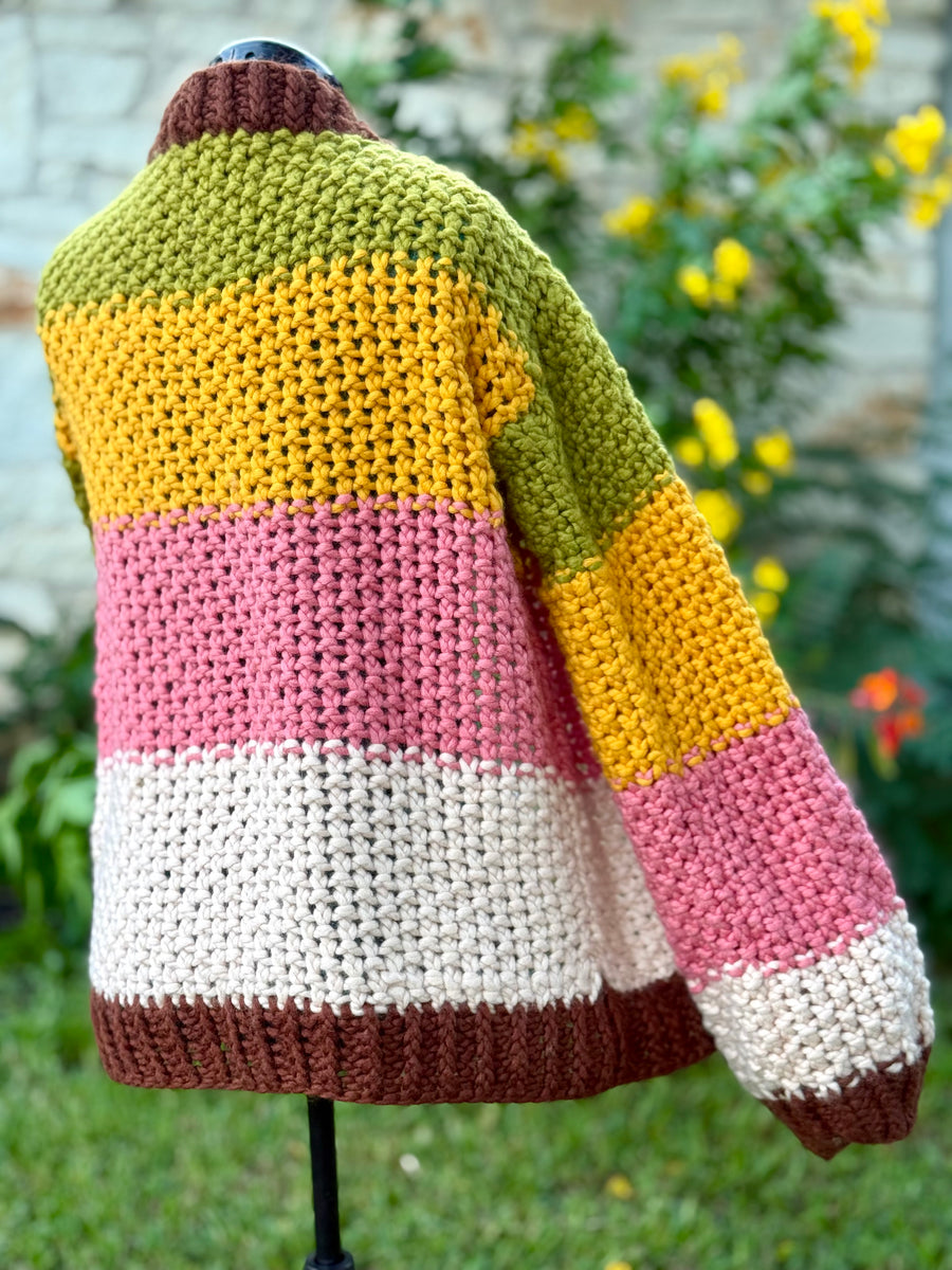 Handmade Chunky Knit Sweater – 100% Donated to Flood Relief in Kerr County