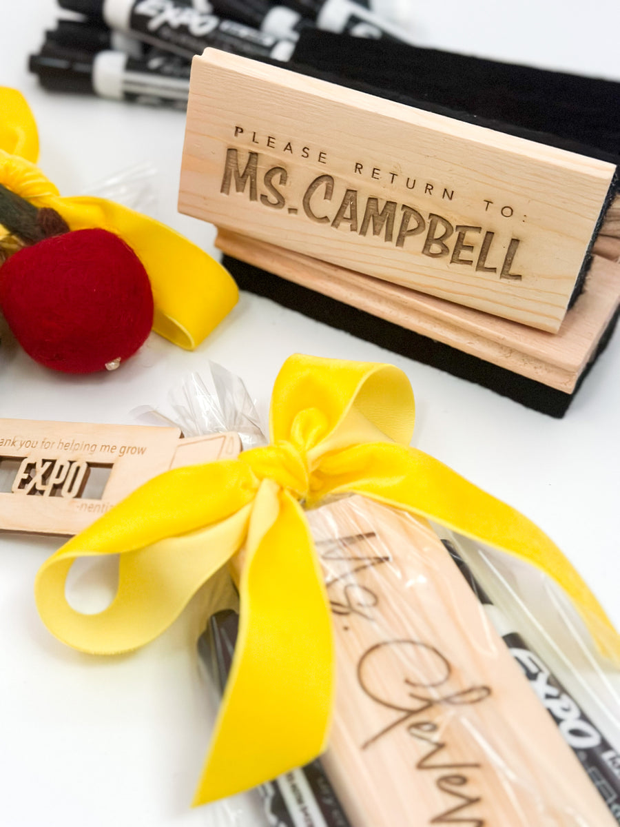 Personalized Dry Eraser Teacher Gift