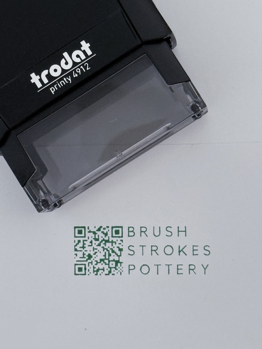 QR Code Self Inking Stamp