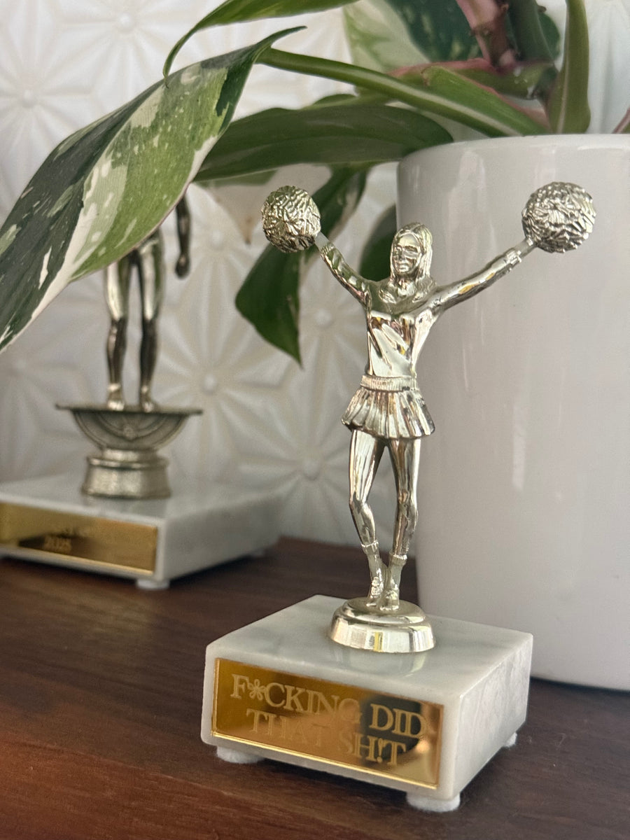 Repurposed Vintage Trophies