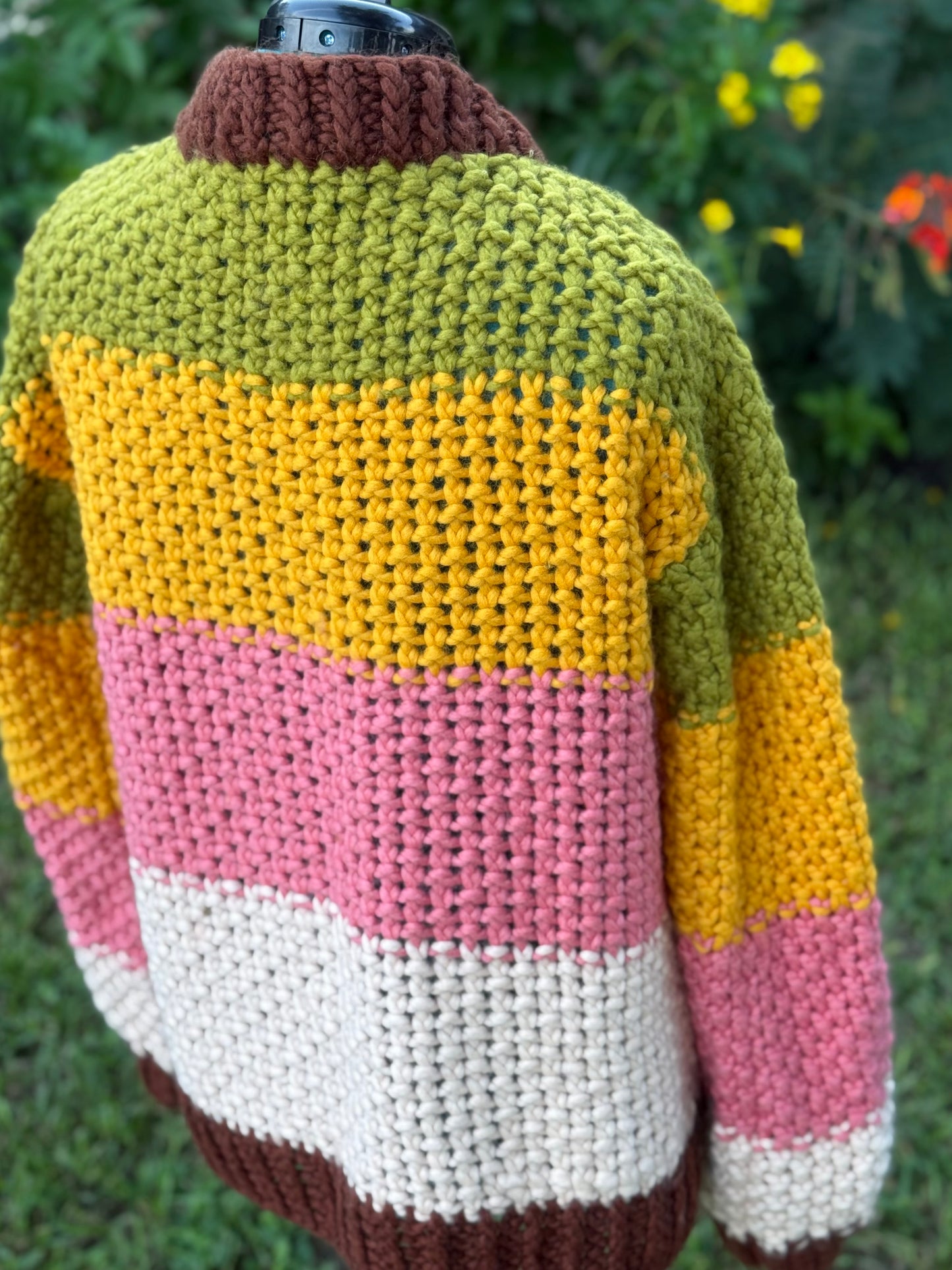 Handmade Chunky Knit Sweater – 100% Donated to Flood Relief in Kerr County