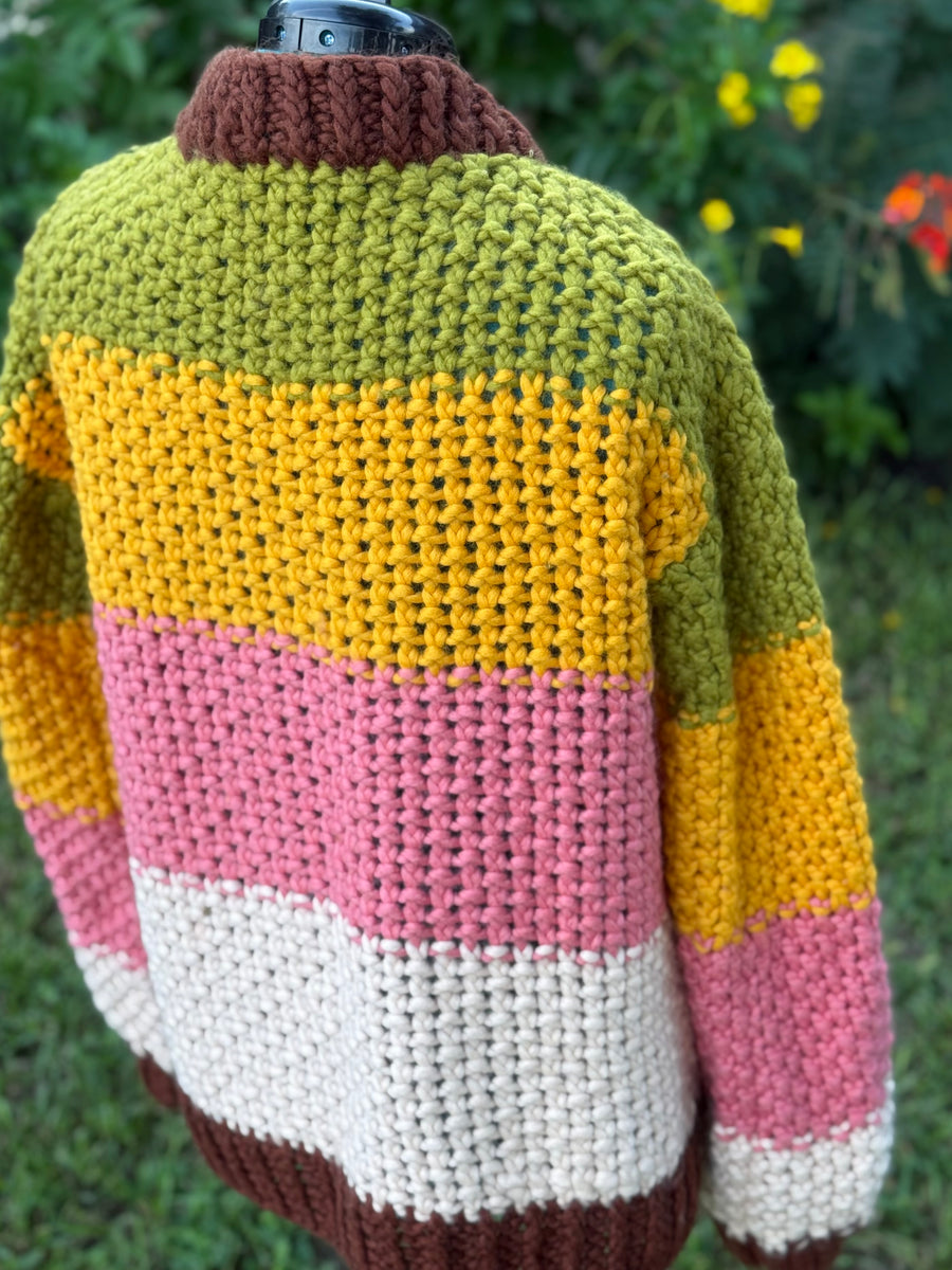 Handmade Chunky Knit Sweater – 100% Donated to Flood Relief in Kerr County