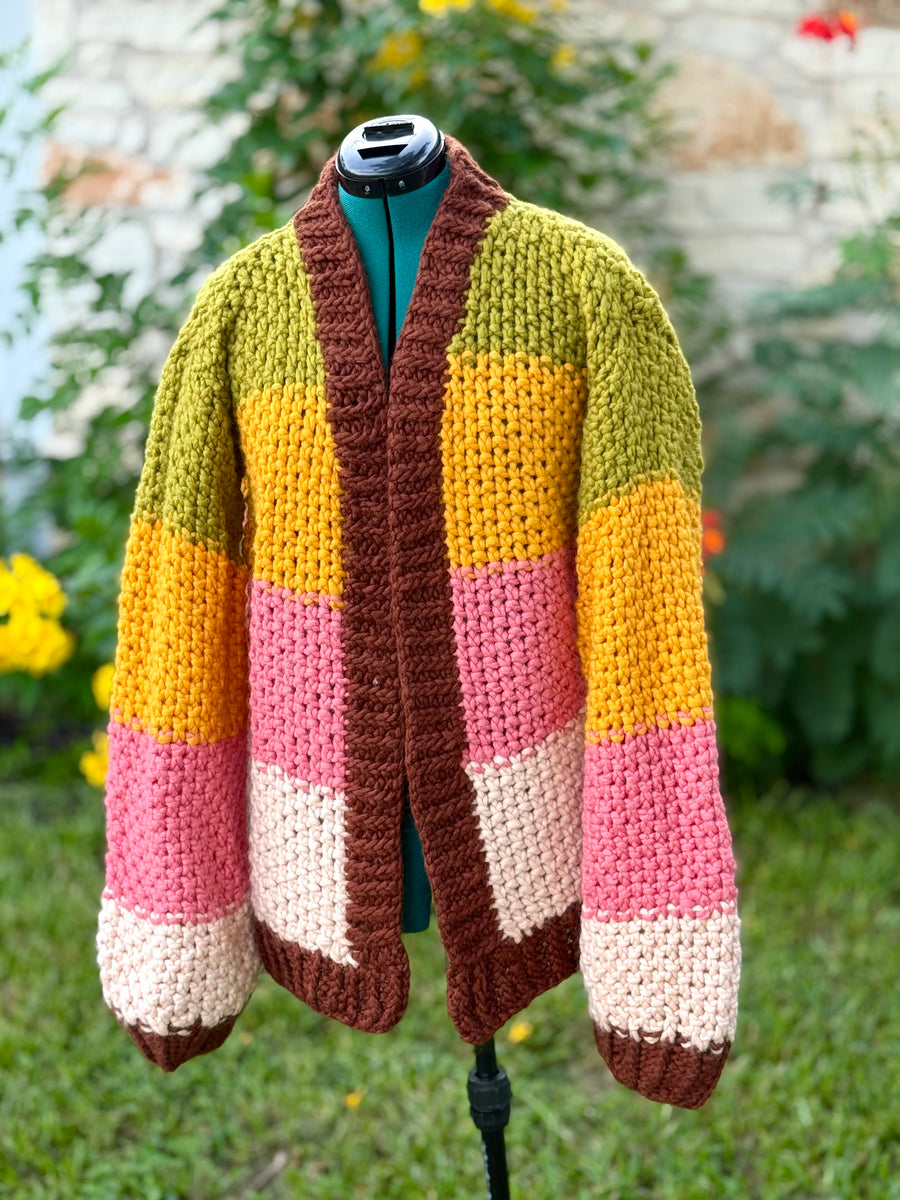 Handmade Chunky Knit Sweater – 100% Donated to Flood Relief in Kerr County