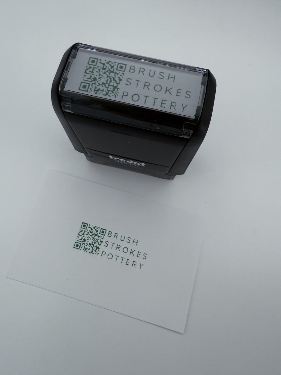QR Code Self Inking Stamp