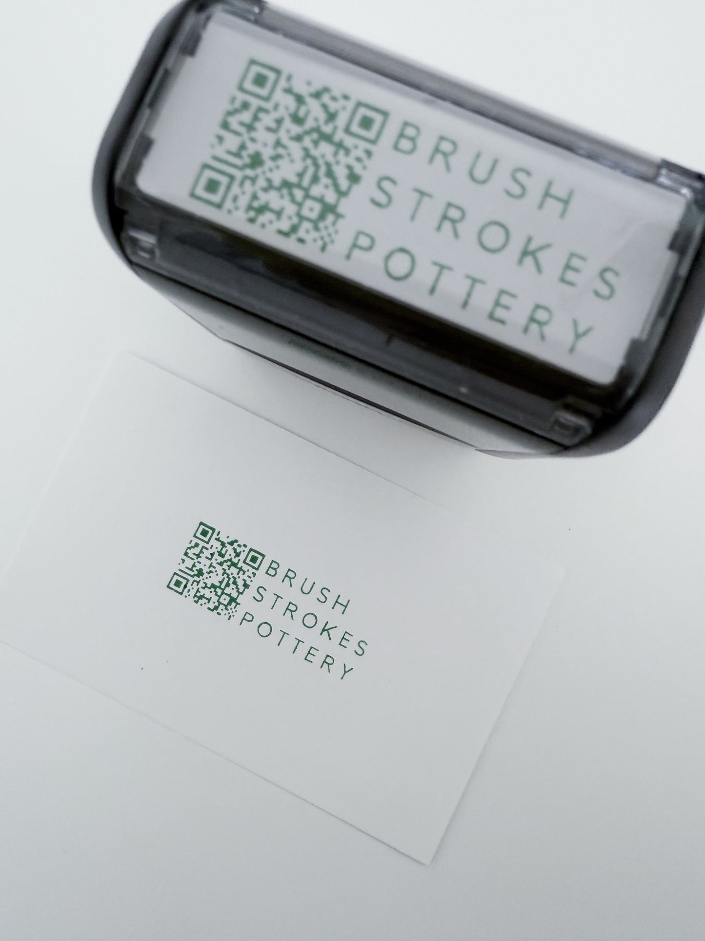 QR Code Self Inking Stamp