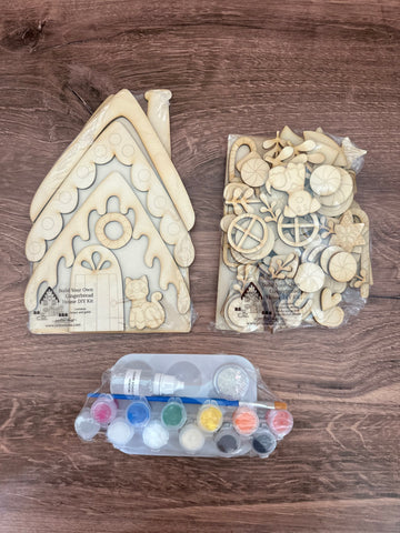 DIY Gingerbread Painting Kit