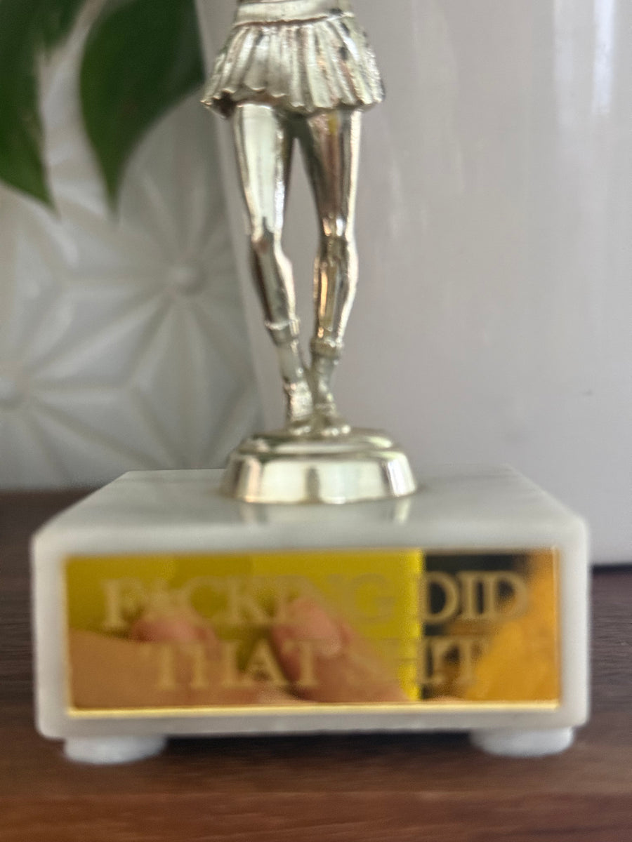 Repurposed Vintage Trophies