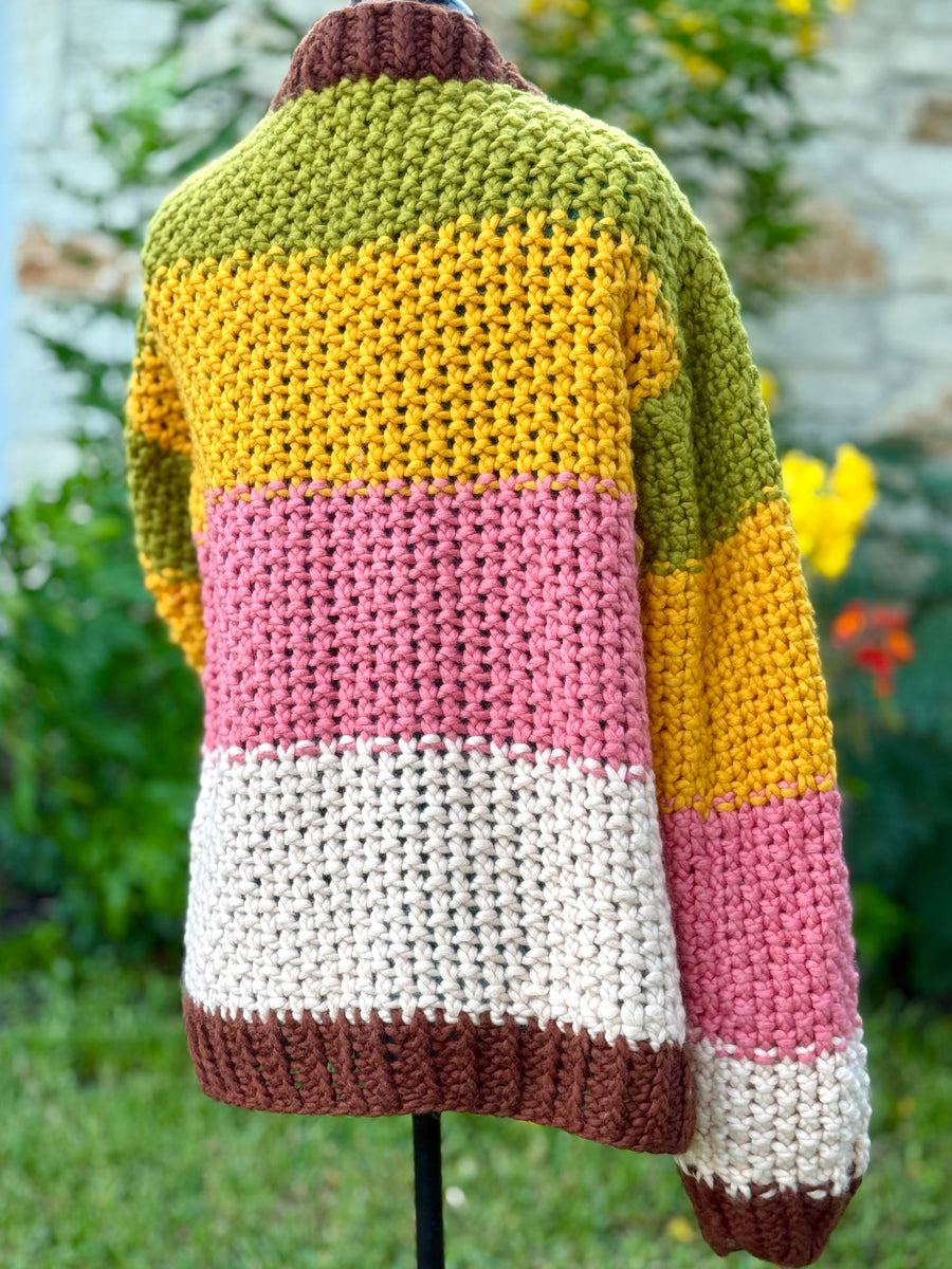 Handmade Chunky Knit Sweater – 100% Donated to Flood Relief in Kerr County