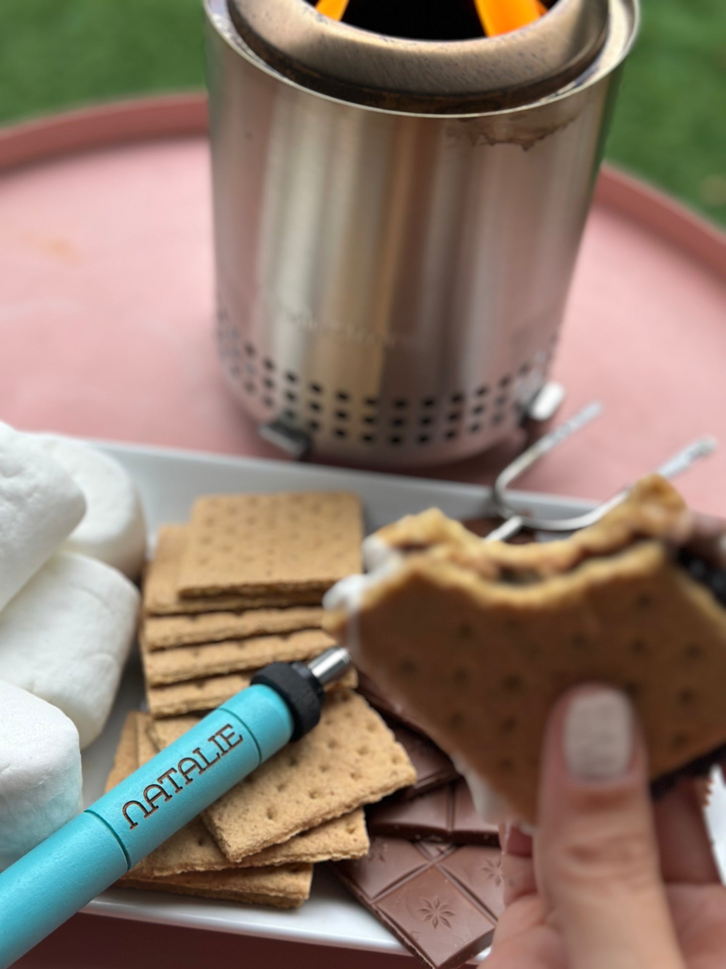 Personalized Marshmallow Roasting Sticks