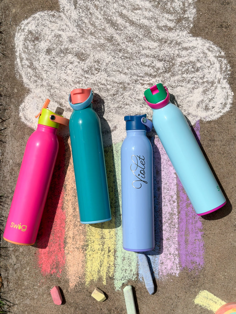 Swig Color Block Insulated Flip & Sip Bottle