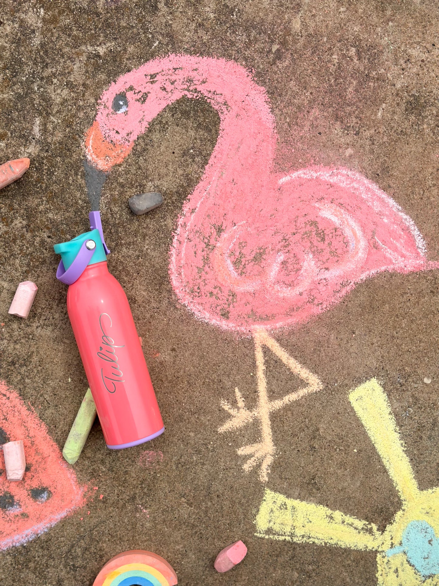 Swig Color Block Insulated Flip & Sip Bottle