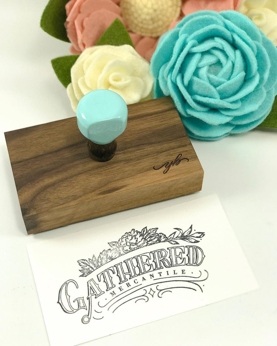 Custom Rubber Stamp – The Salty Lick Mercantile