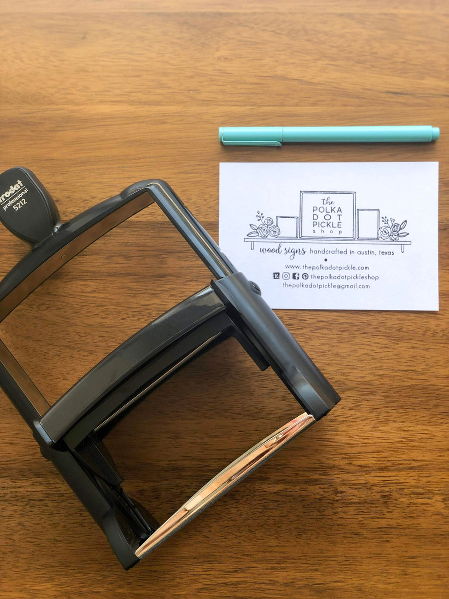 Self-Inking Stamp