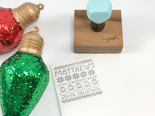 Ugly Holiday Sweater Address