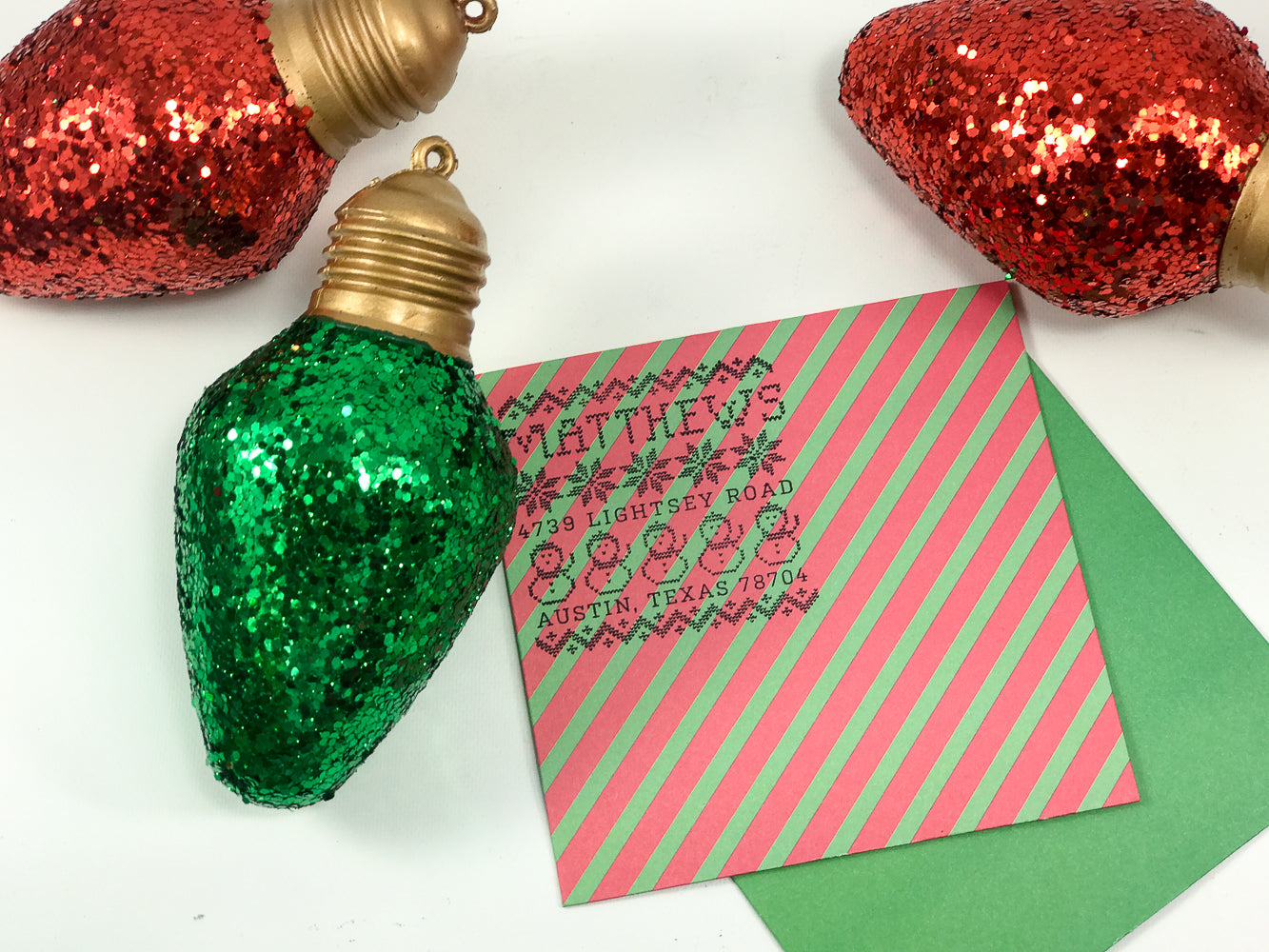 Ugly Holiday Sweater Address